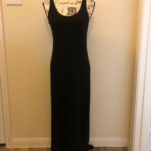 H&M black basic dress